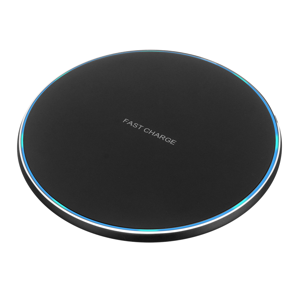 

Bakeey 5/7.5/10W Aluminium Alloy QI Wireless Charger Phone Charger Dock Mat Fast Charging for Samsung Xiaomi Huawei