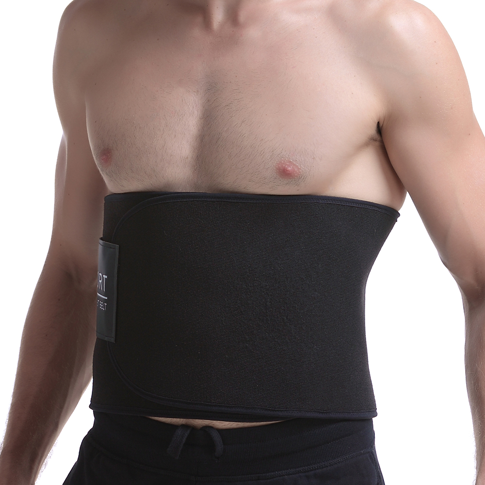 

Men Adjustable Waist Support High Elasticity Tummy Tuck Belt Strap Fitness Sport Body Shapewear Waistband