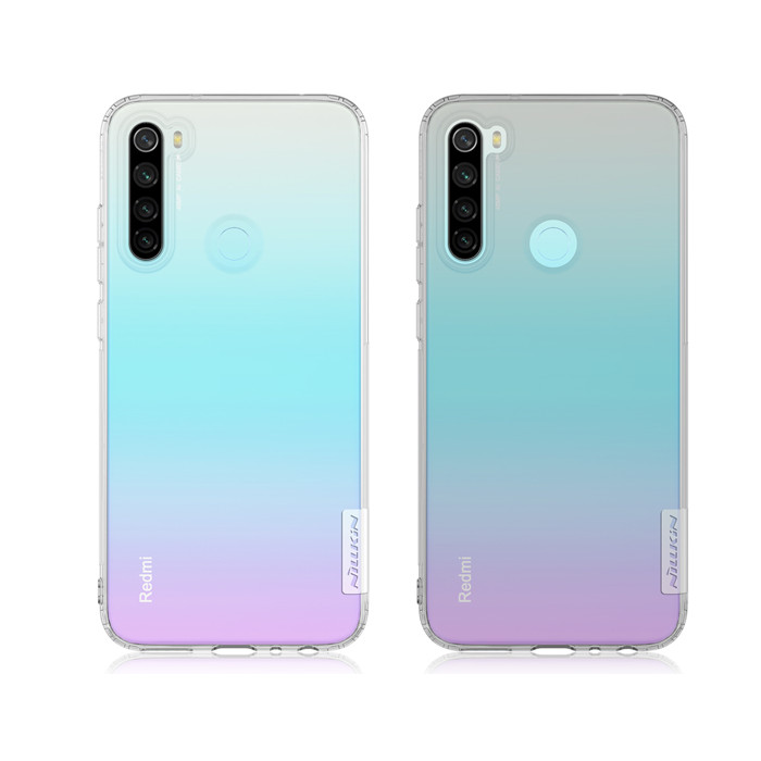 

NILLKIN Crystal Clear Transparent Bumpers Shockproof Soft TPU Protective Case for Xiaomi Redmi Note 8 2021