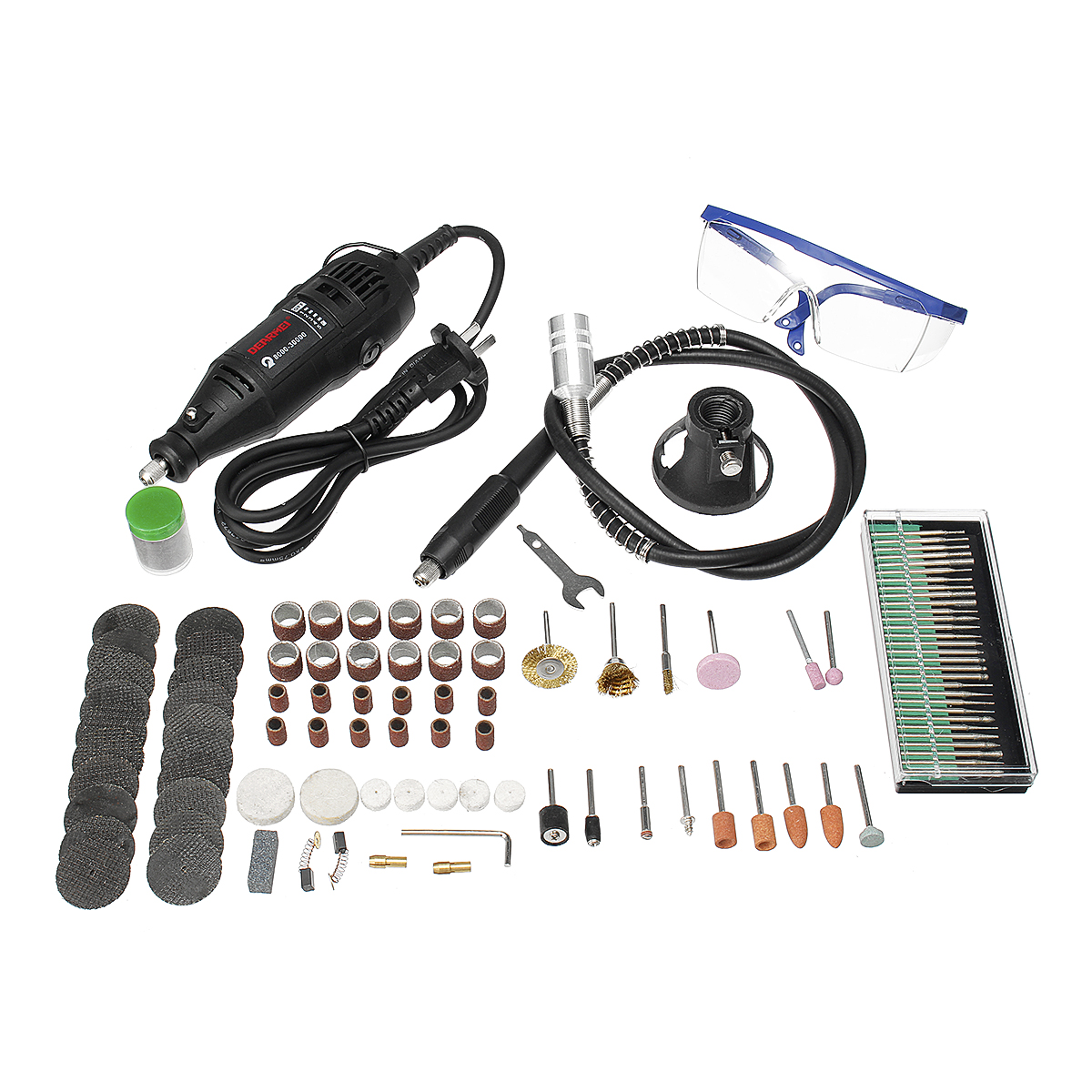 

140Pcs 5 Speed Electric Drill Engraver Mini Drill Grinder Rotary Tool Kit W/ Accessories Power Drill Pen Grinding Machine