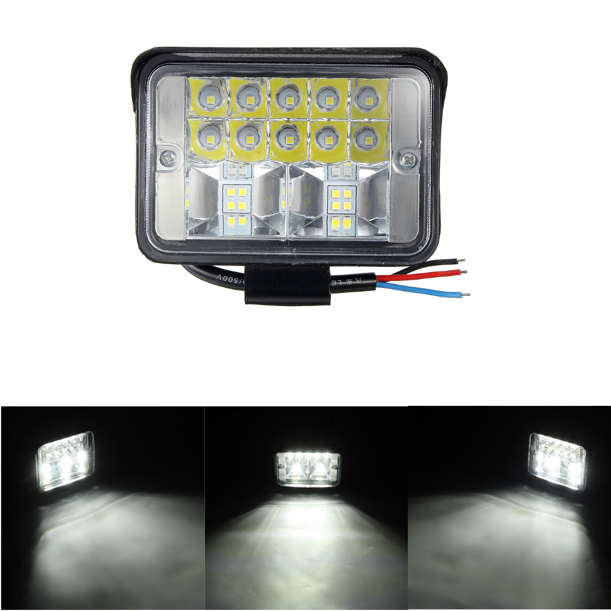 

12-24 В 3/4/5/7 "LED Рабочий свет Прожектор за рулем Лампа Внедорожник ATV UTV 4WD