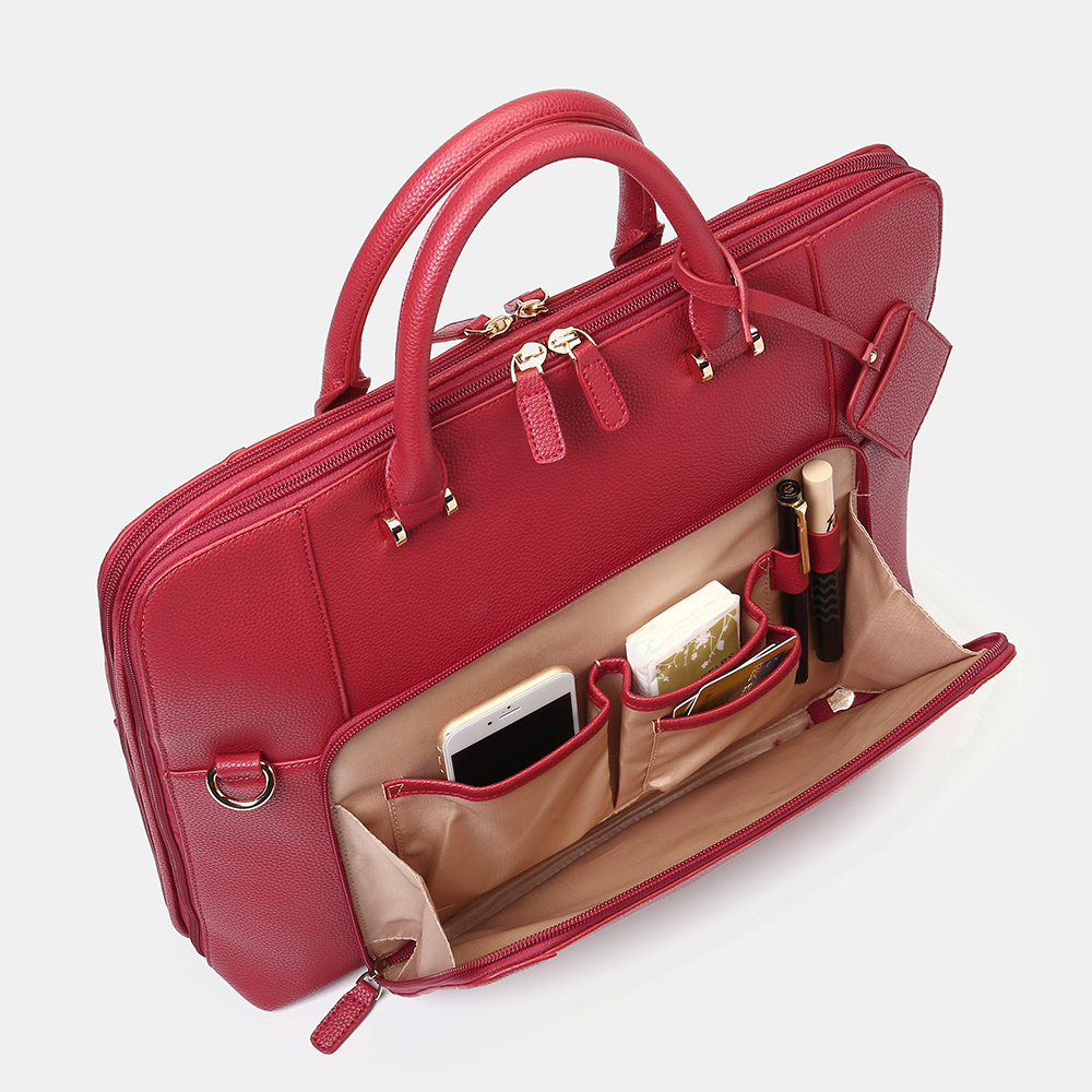 

Women Design Solid Handbag Multifunction Crossbody Bag