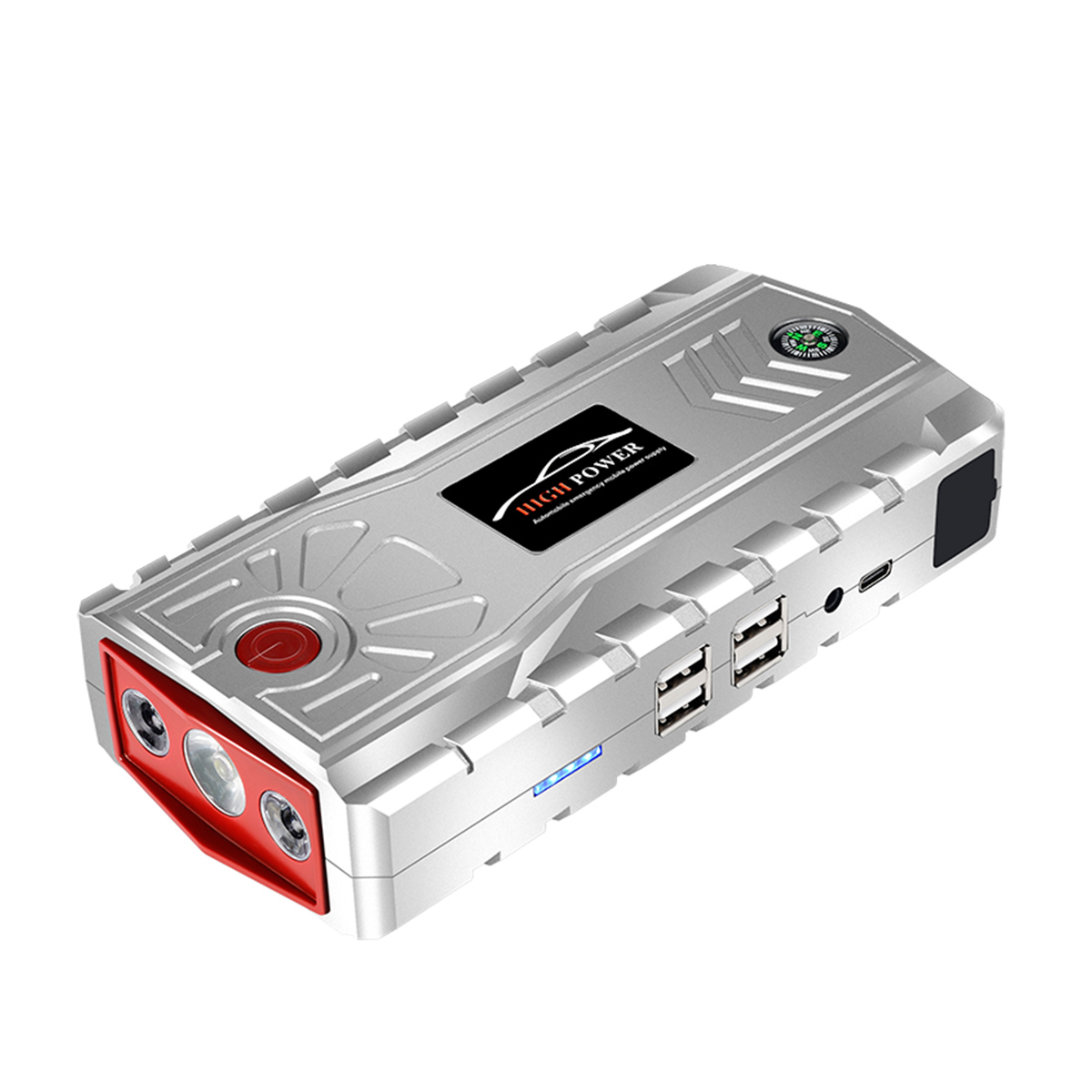 

Портативный Авто Jump Starter 15000mAh 800A Peak Powerbank Emergency Батарея Booster Цифровое зарядное устройство с LED