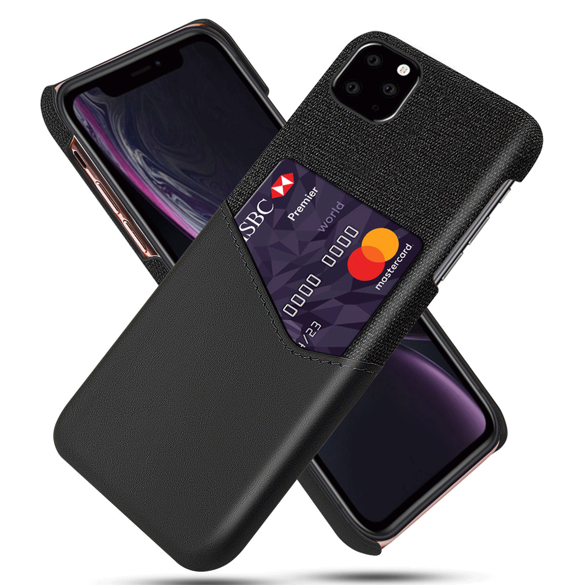 

Bakeey Luxury PU Leather Cloth with Card Slot Shockproof Anti-scratch Protective Case for iPhone 11 Pro 5.8 inch