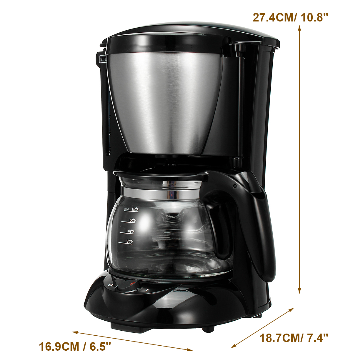 Mini American Coffee Drip Coffee Machine Portable Coffee Maker Home Espresso Coffee Grinder 14