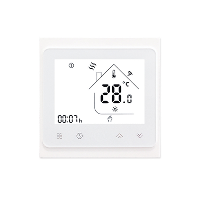 

95-240V TUYA APP 002 Series Wi-Fi Smart Thermostat for Smart Home DIY Version Thermostat Heating Central Air-conditioning Voice Thermostat