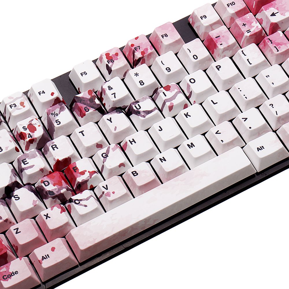 cherry blossom keyboard
