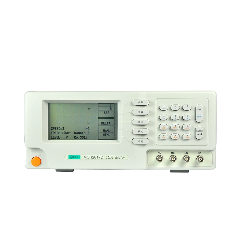 

MCH-2817D 100kHz Digital LCR Brige Meter with 0.1% Accuracy and 8 Typical Test Frequency LCR Bridge Meter