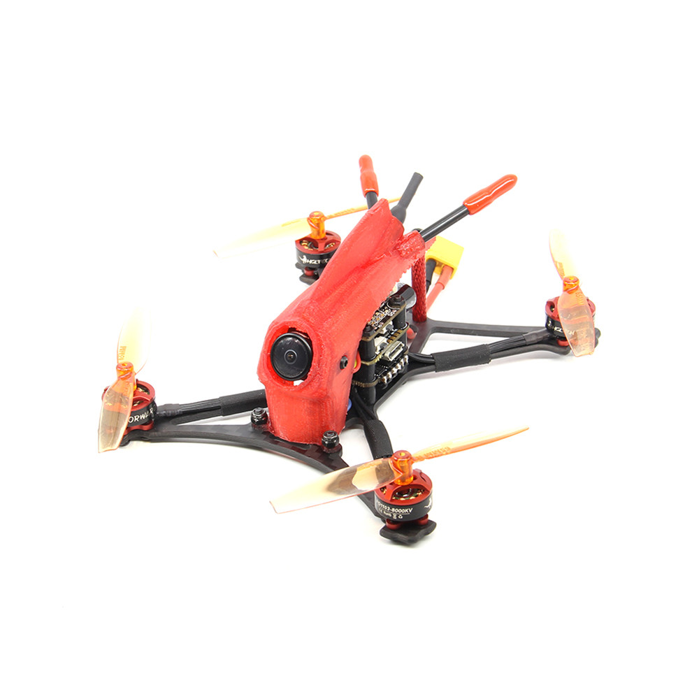HGLRC Parrot120 120mm F4 2.5 Inch Toothpick FPV Racing Drone PNP BNF w/ 400mW VTX Turbo Eos2 Camera