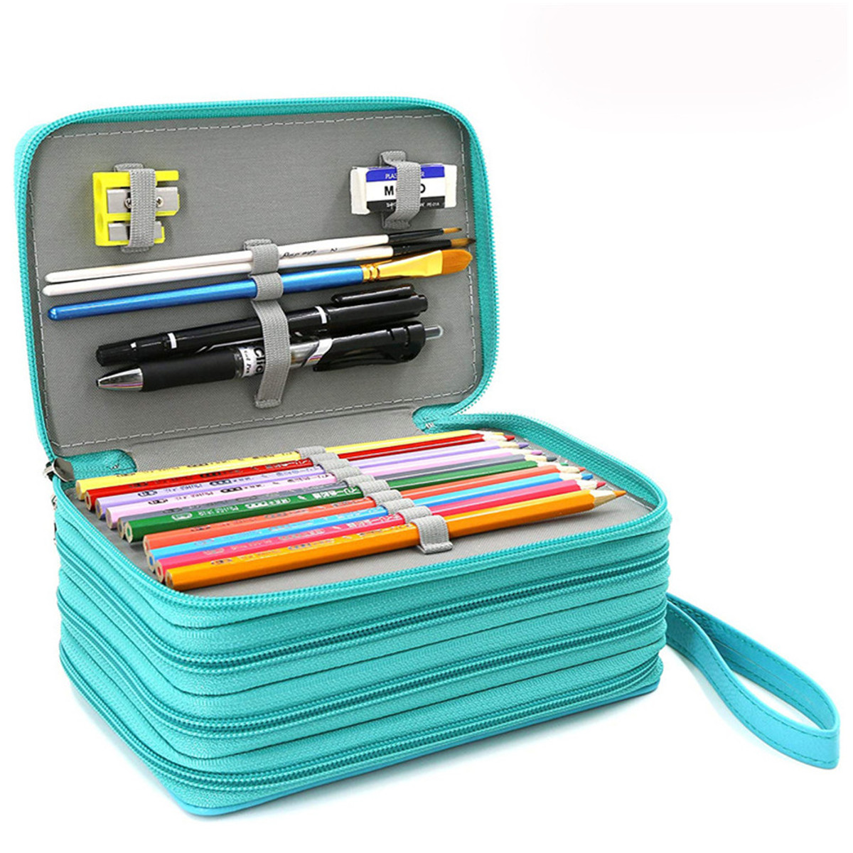 

Kawaii School Pencil Case 72 Holes Penal Pencil Case for Girls Boys Pen Bag Large Cartridge Penalties Big Box Stationery