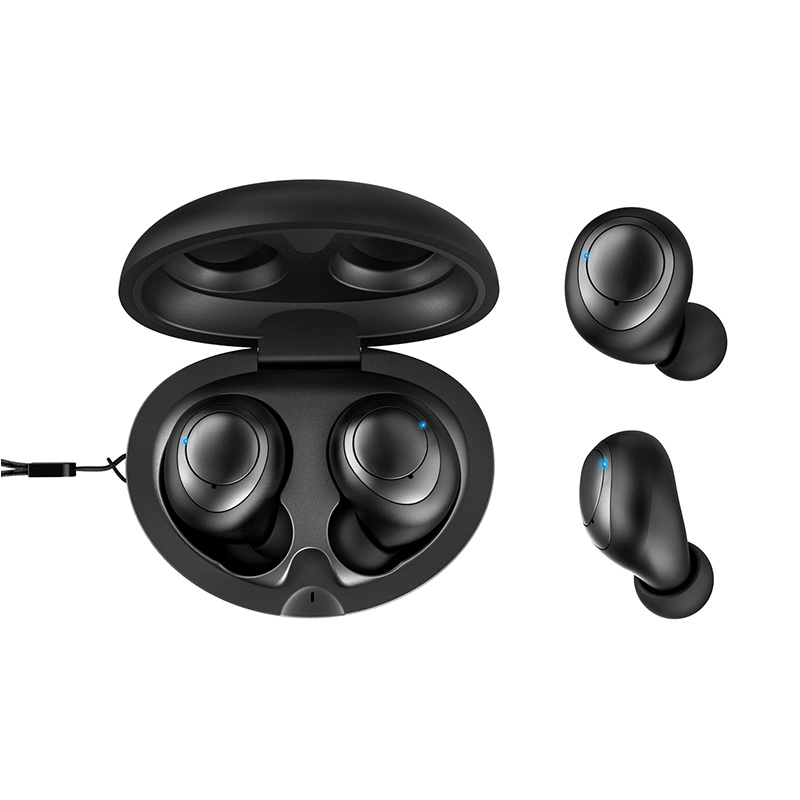 

Anomoibuds TWS bluetooth 5.0 Earphone Wireless Hi-Fi Automatically Paring Game Sport Stereo Bilateral Call Headphone with Charging Box