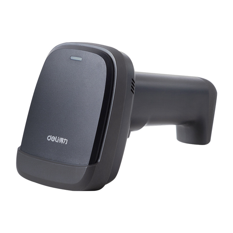 

Deli 14952 Wired 1D/2D/QR Handheld Barcode Scanner USB Connection CMOS Image Scanning Machine for Supermakets Shops Payment