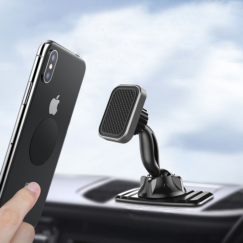 

Bakeey Strong Magnetic Dashboard Car Phone Holder Car Mount 360º Rotation for 4.0-7.0 Inch Smart Phone for iPhone 11 Pro