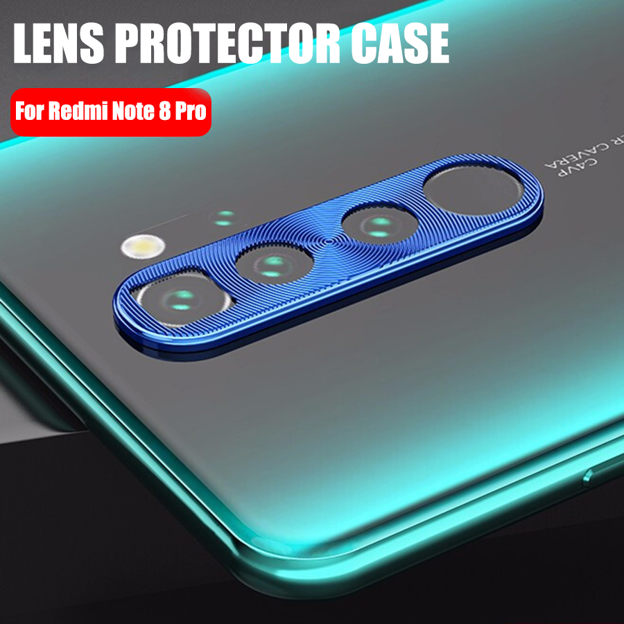 

Bakeey Anti-scratch Metal Circle Ring Phone Camera Lens Protector for Xiaomi Redmi Note 8 Pro Non-original