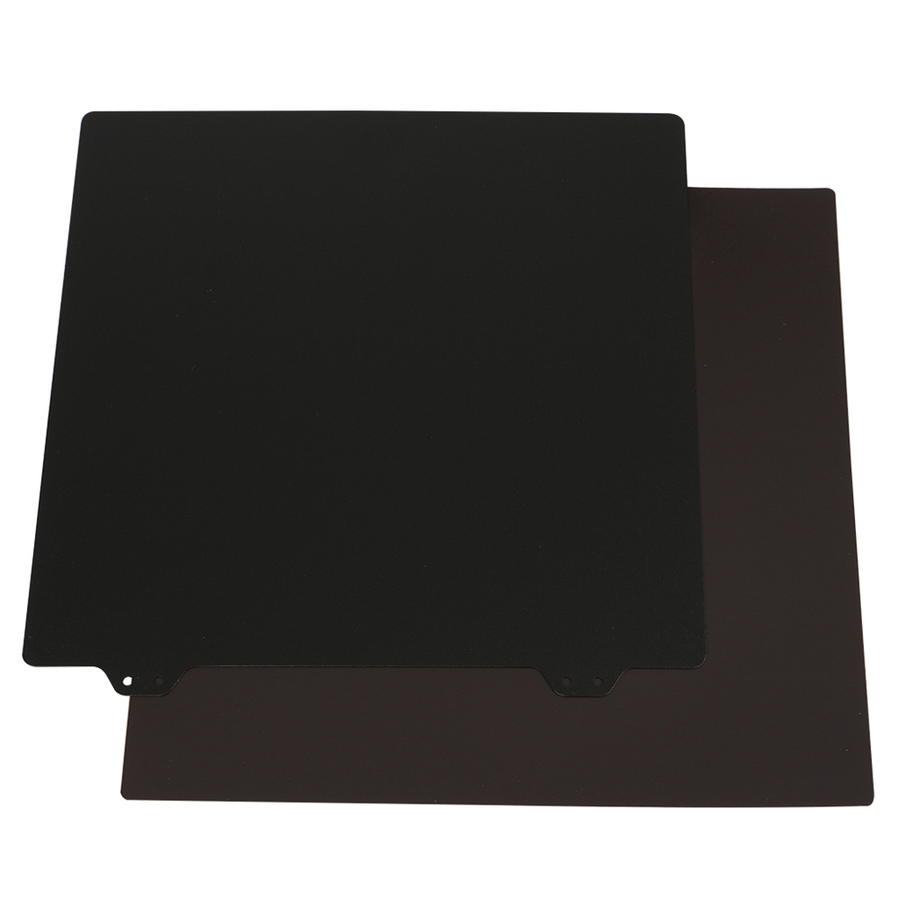 

235x235mm Magnetic Sticker B Surface with Black Double Texture PEI Powder Steel Plate for 3D Printer