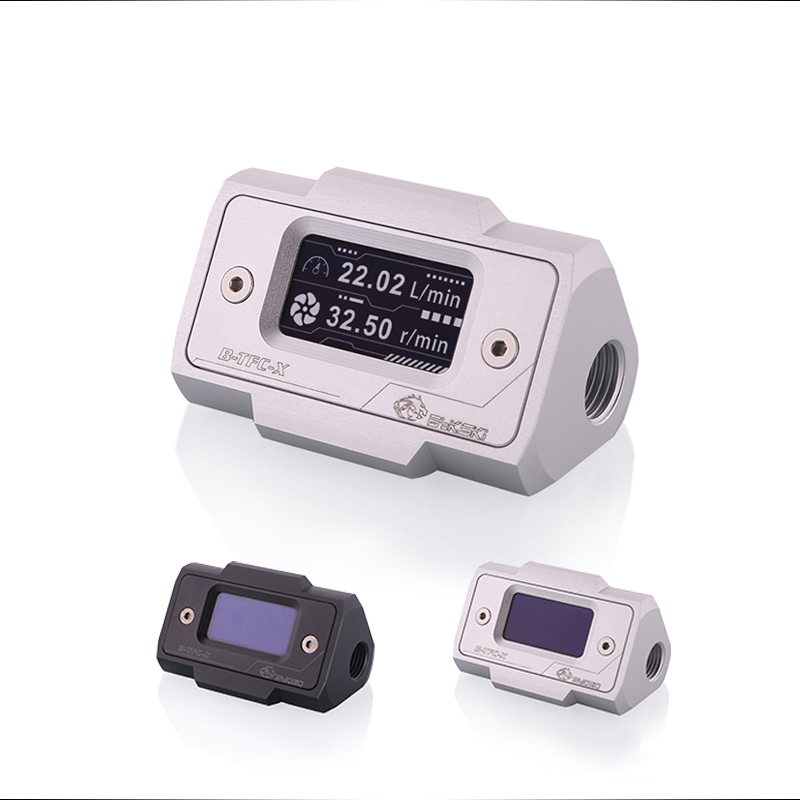 

OLED Digital Display Water Temperature Meter Water Cooler System Double G1/4'' Thermometer Temperature Sensor Fitting