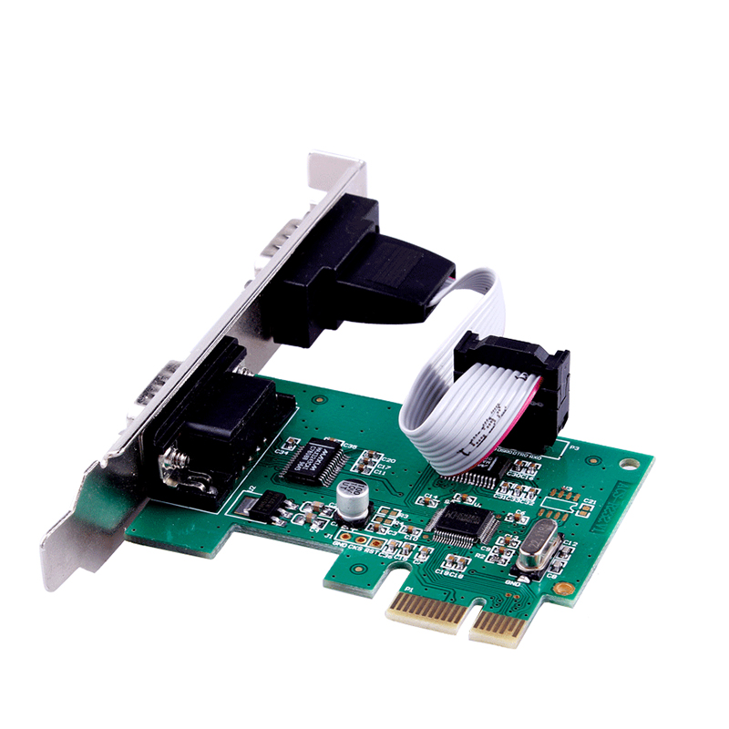 

SSU PCI-E 2S PCI-E Serial Port Card R232 Interface 9-pin COM Expansion Card