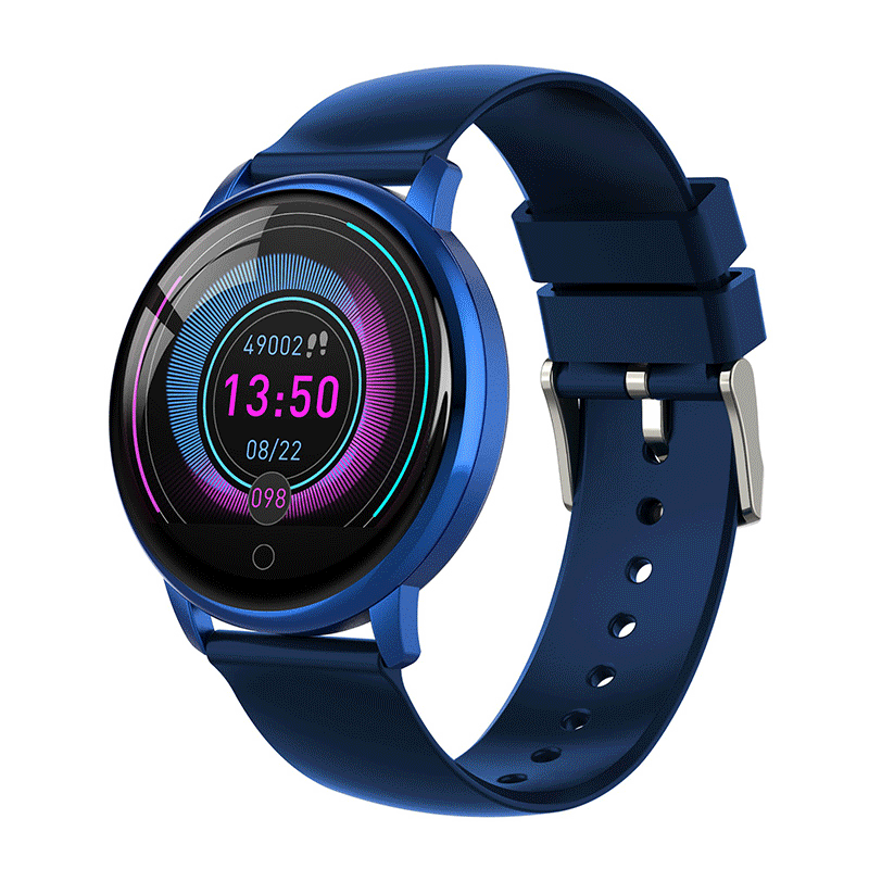 

Bakeey E38 Heart Rate Blood Pressure Oxygen Monitor 1.22inch Brightness Control Smart Watch