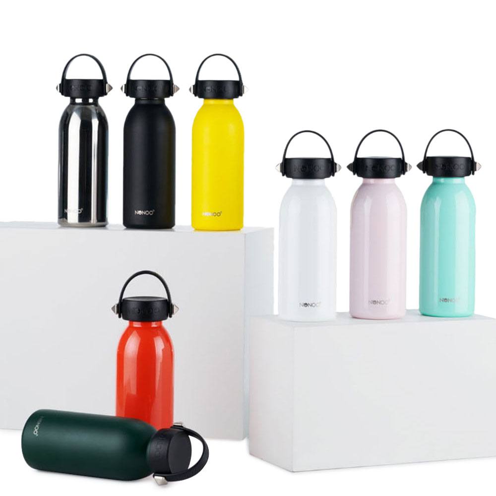 

NONOO COOL CUP Stainless Steel 24Hours Insulation Vacuum Bottle From Home Water Bottle