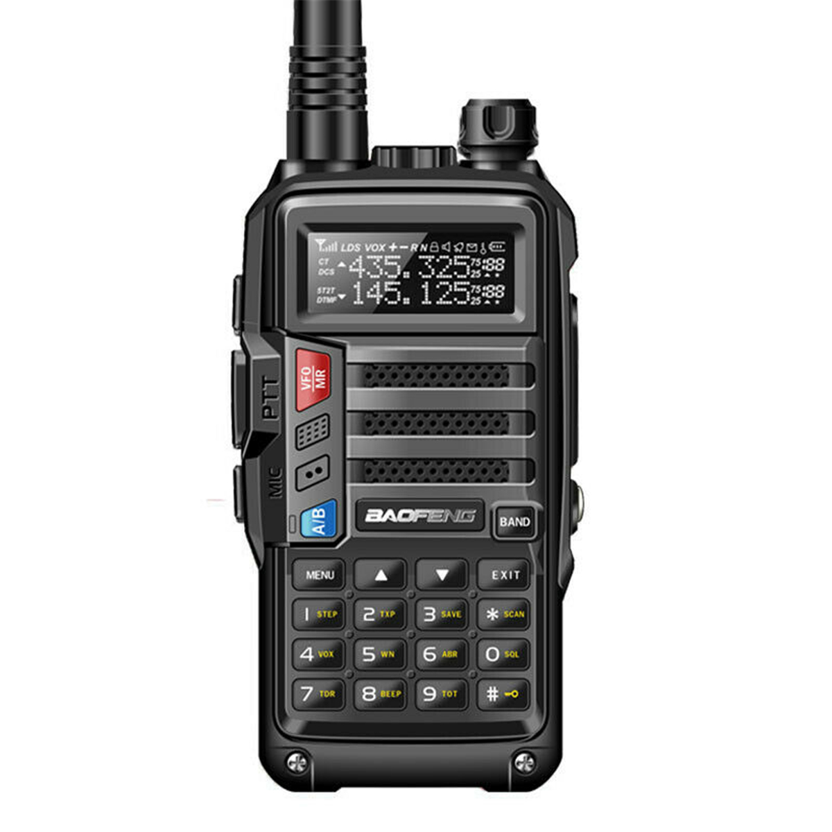 

BaoFeng UV-B3 Plus Walkie Talkie VHF UHF 128 Channels Two Way Radio CB Funk-Transceiver 8W 10km Long Range AU Plug