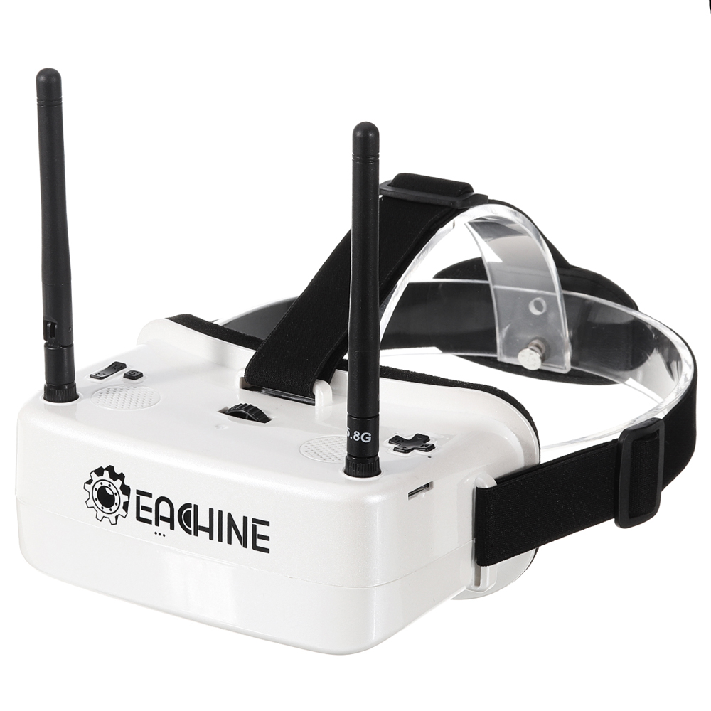 

Eachine EW30 2 Inch TFT LCD 480*360 *2 Display 5.8Ghz 48CH 60-68mm IPD Adjustable FOV 120° FPV Goggles with DVR Built-in