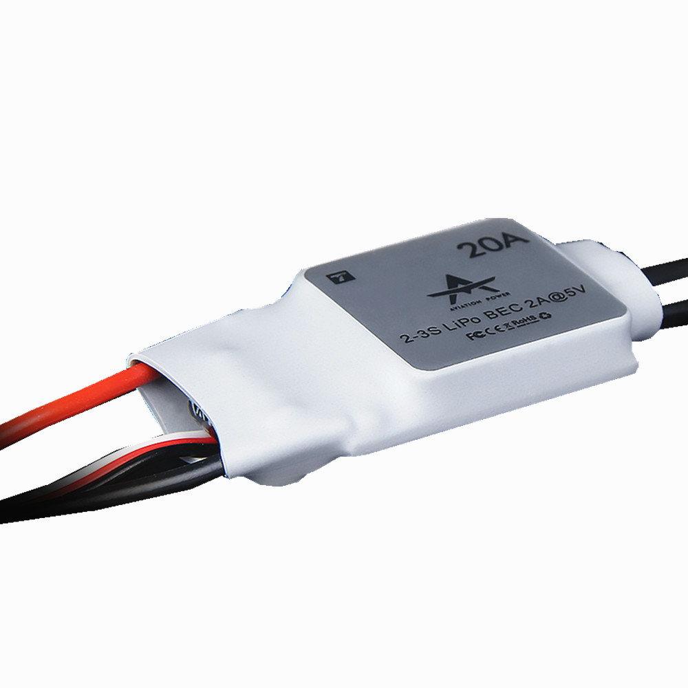 

T-MOTOR AT 2~3S 20A 5V/2A Brushless ESC for RC FPV Racing Drone