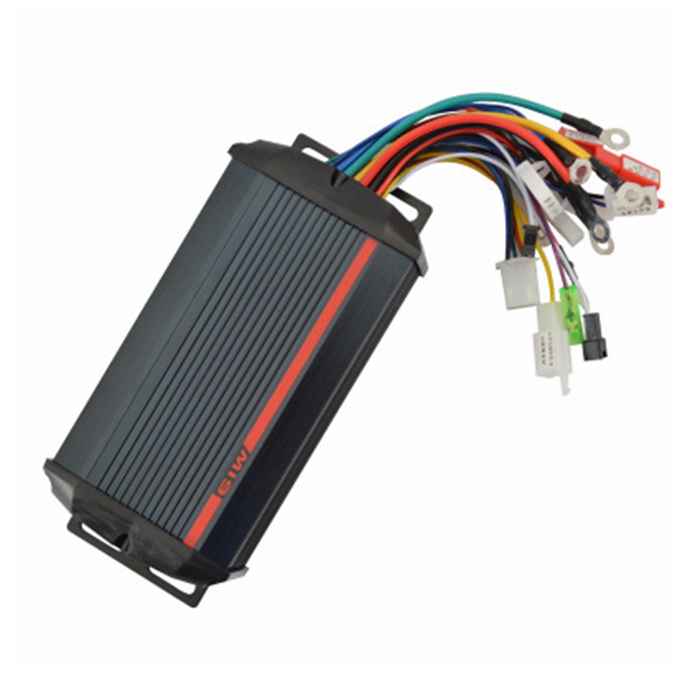 

600W 48V/64V DC Sine Wave Brushless Inverter Controller 12 Tube Three-Mode For E-bike Scooter Electric Bicycle