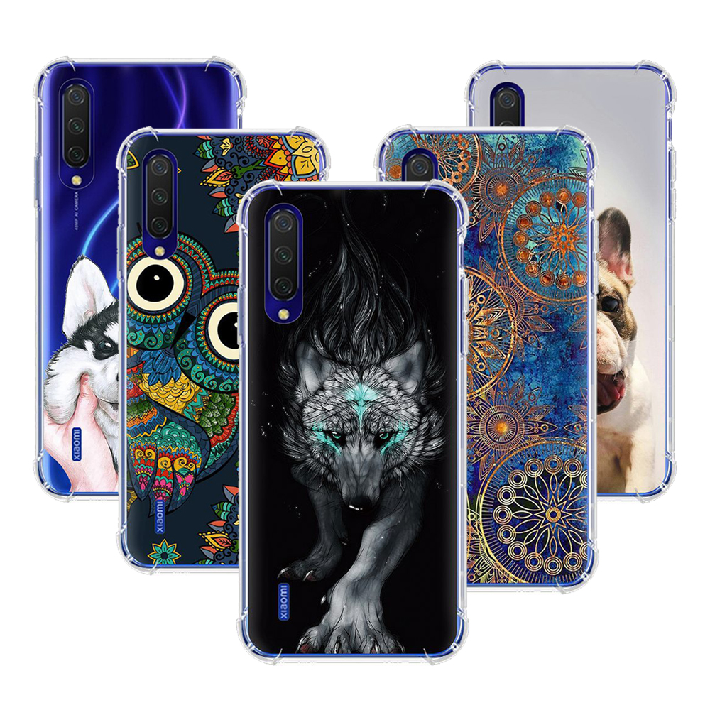 

Bakeey Colorful Painting Airbag Shockproof Soft TPU Protective Case for Xiaomi Mi A3 / Xiaomi Mi CC9e Non-original