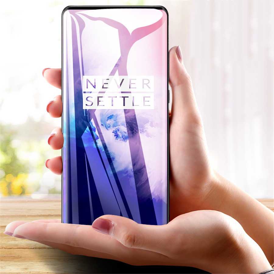 

BAKEEY OnePlus 7 Pro / OnePlus 7T Pro 3D 9H Full Coverage Full Glue Anti-Explosion Tempered Glass Screen Protector