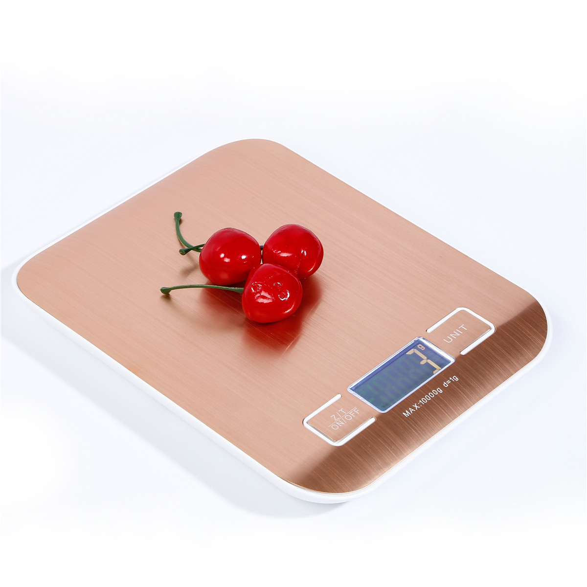 

Digital Kitchen Scale 10kg/1g Food Scale Stainless Steel LCD Display Kitchen Baking Mesuring Tool