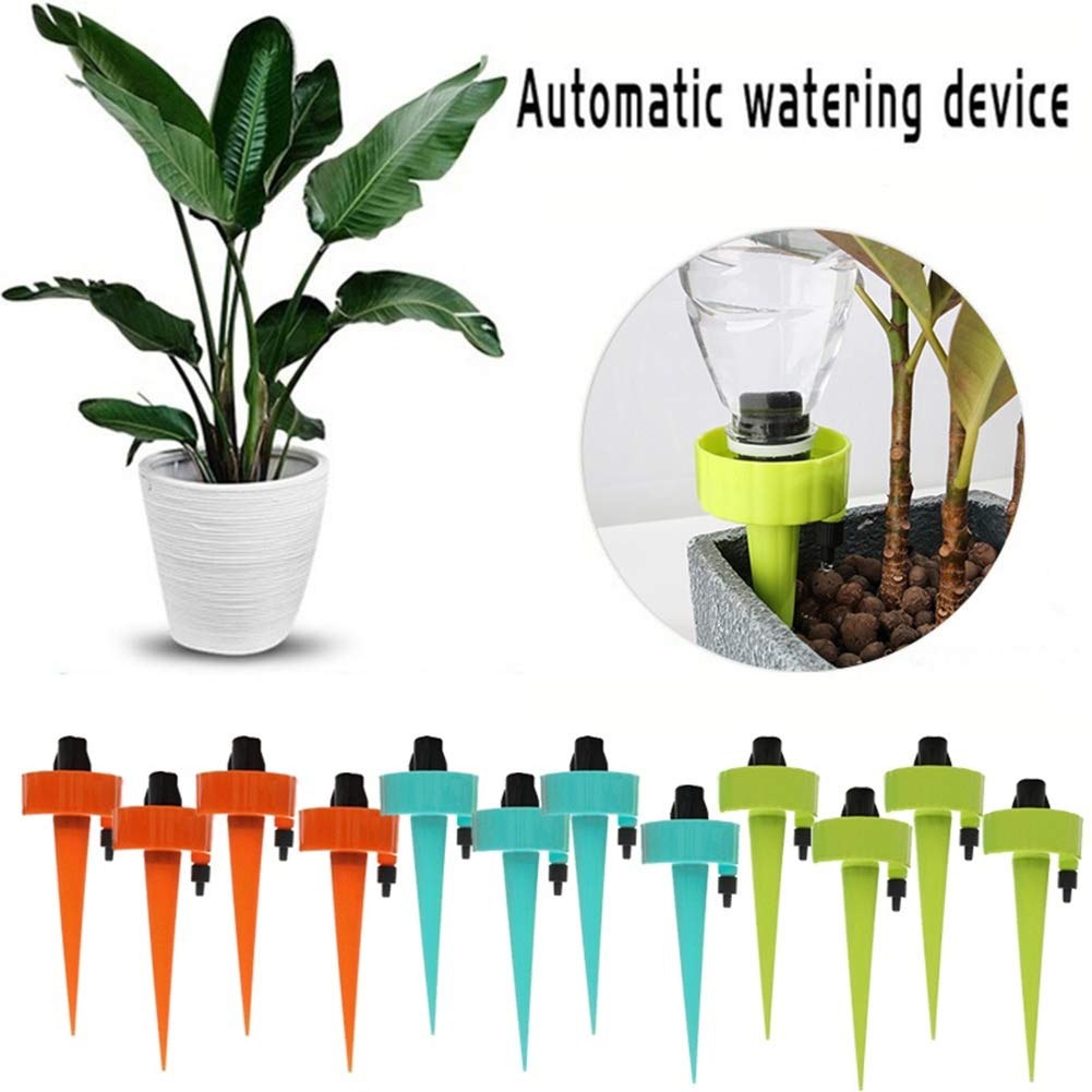 6Pcs/12Pcs Adjustable Self Automatic Watering Device Water Sprayer Flow Dripper 