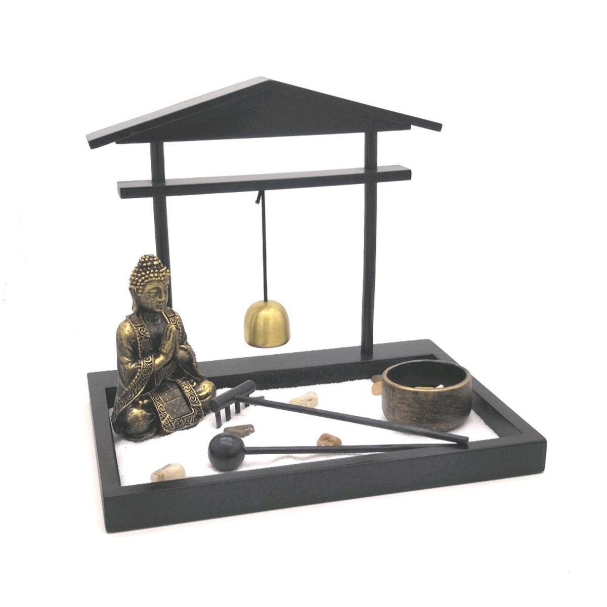 

Zen Statue Candle Holder Meditation Candlestick Figurine Crafts Teahouse Home Decorations Accessories