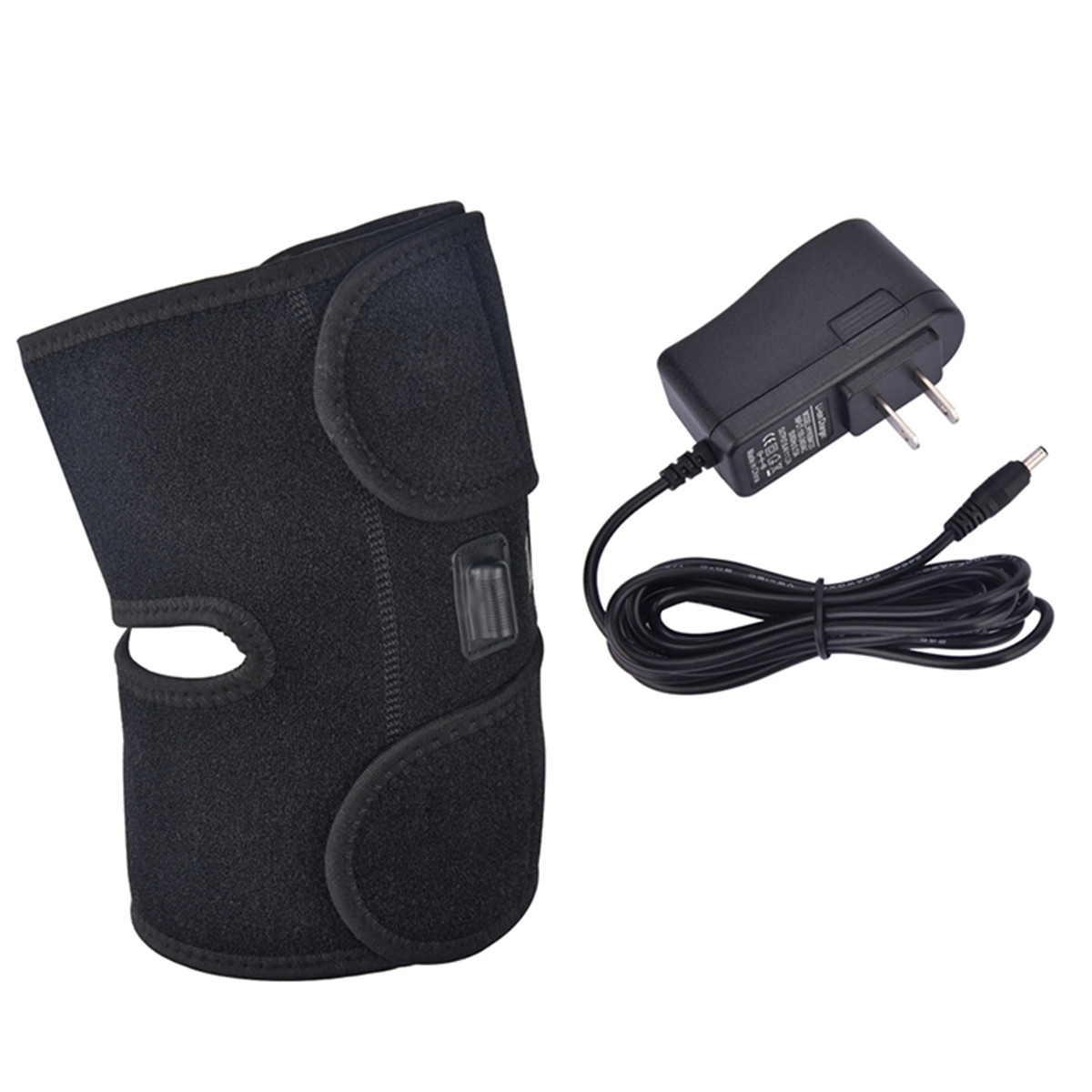 

Electric Knee Heated Pad Warmer Heating Therapy Wrap Brace Arthritis Relief Pain