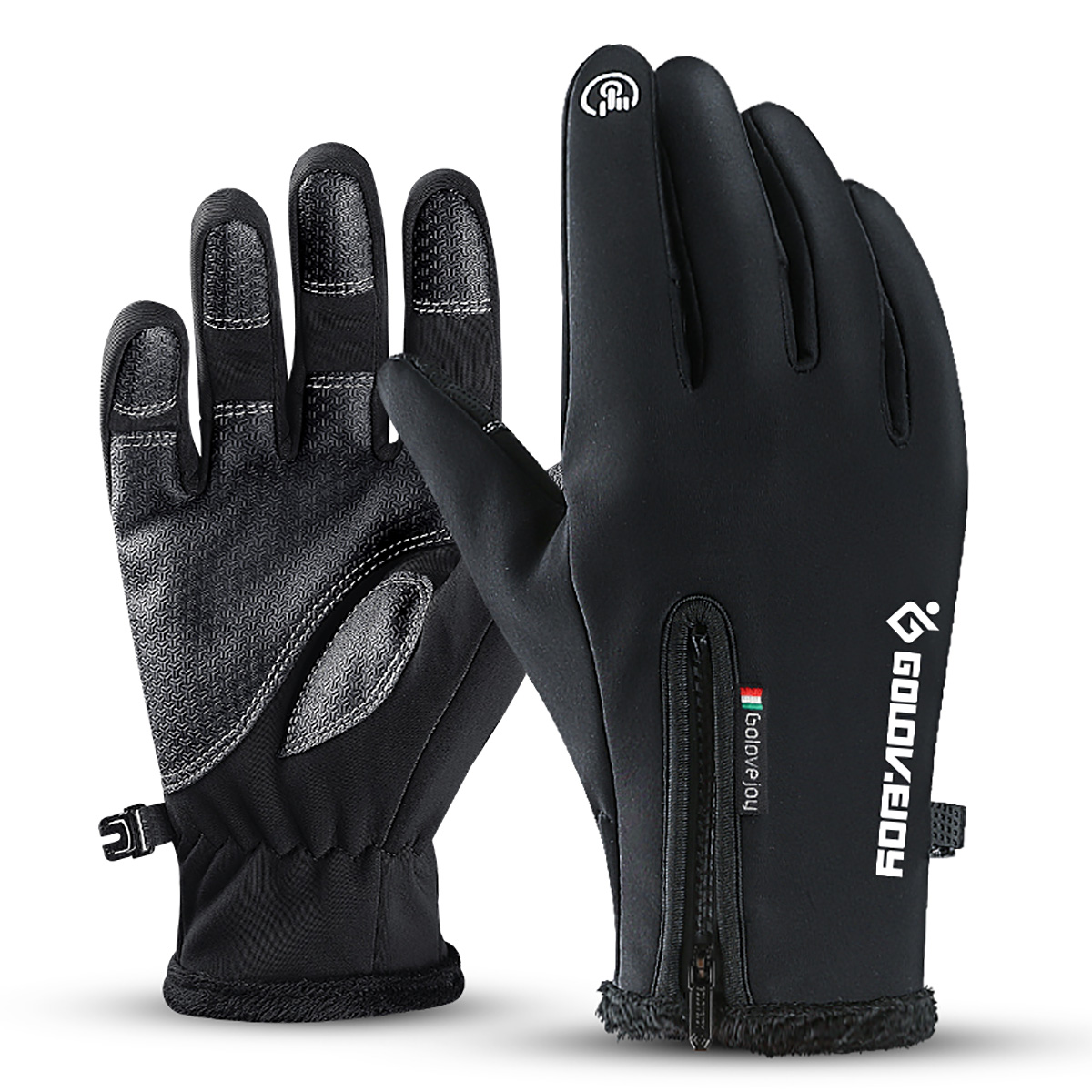 Winter Warm Windproof Waterproof Anti-slip Thermal Touch Screen Bike Gloves US