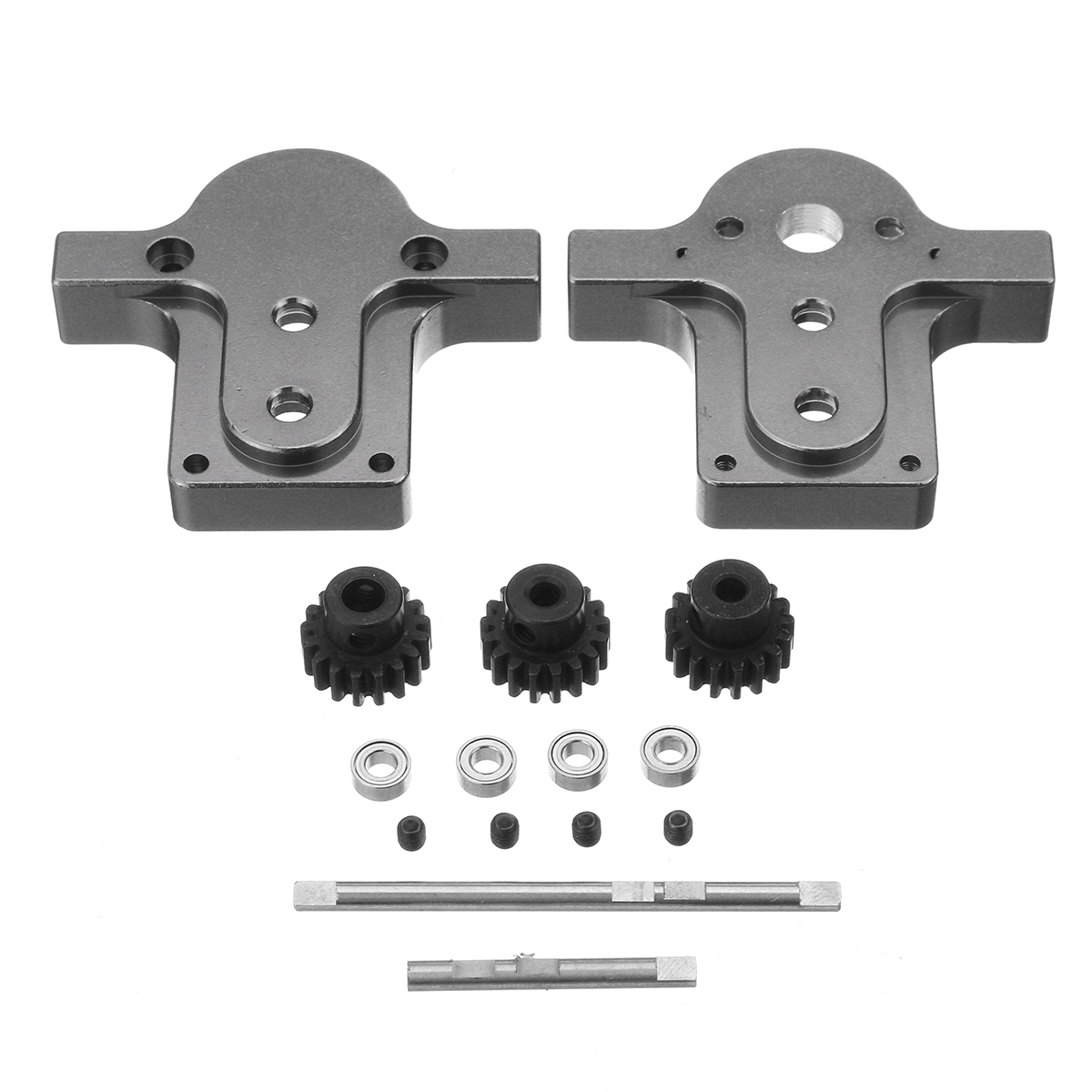 

1/16 Metal Transmission Gear Box Kit for WPL B16 B24 B14 C14 C24 B36 Matched Screws