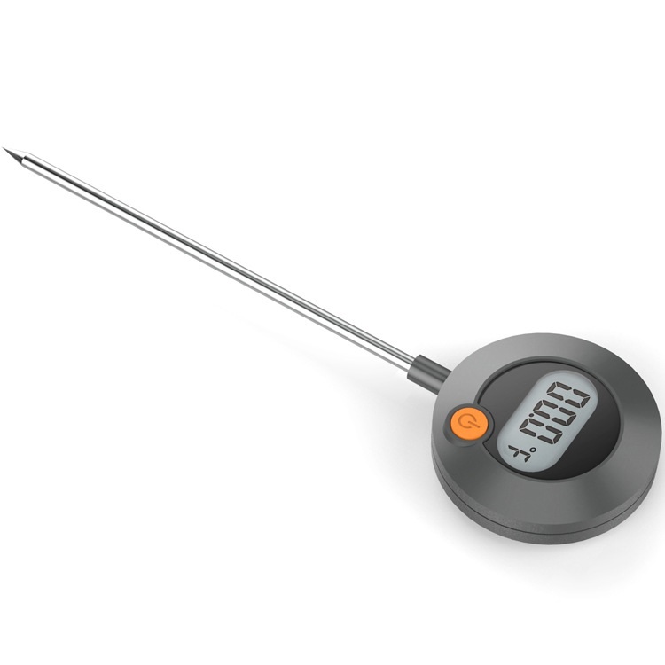 

Digital Thermometer Food Thermometer -20°C~250°C Stainless Steel Probe Compact and Portable Absorbing Design