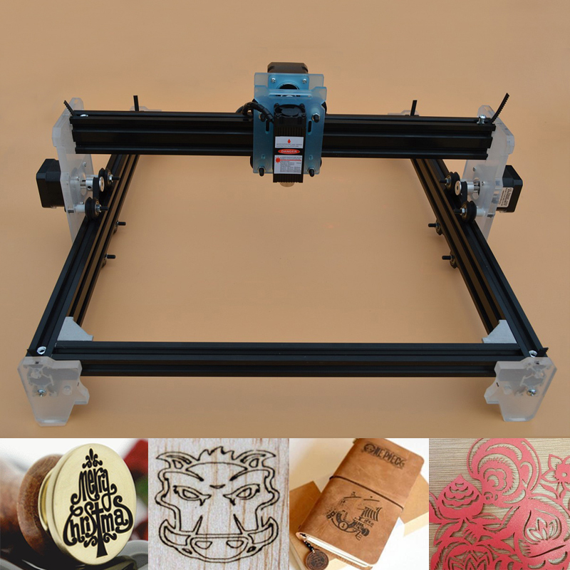

2W Laser Engraving Machine Mini CNC Laser Engraver Printer Wood Metal Stone Cutter Marking Machine with CD