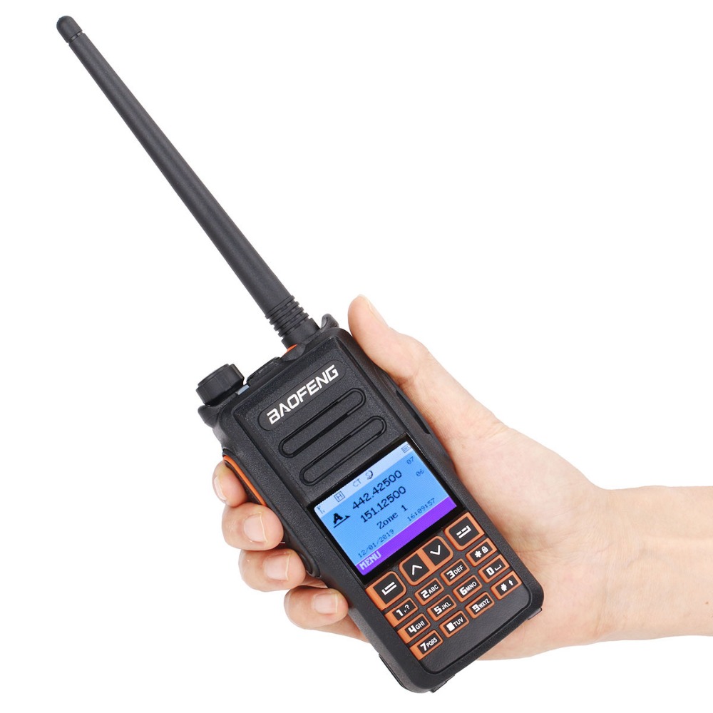 

Baofeng DM-X Digital Walkie Talkie GPS Record Tier 1&2 Dual Band Dual Time Slot DMR Analog Two Way Audio