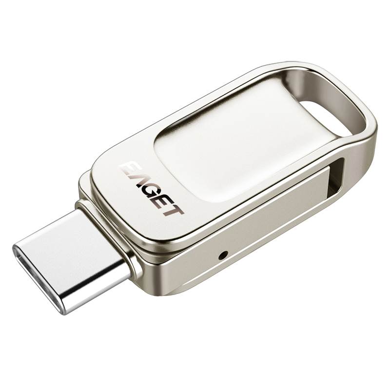 EAGET CU31 Type-C USB 3.1 32GB 64GB 128 ГБ Высокоскоростной Flash накопитель U диск для Type-C смартфонов ноутбуков MacBook