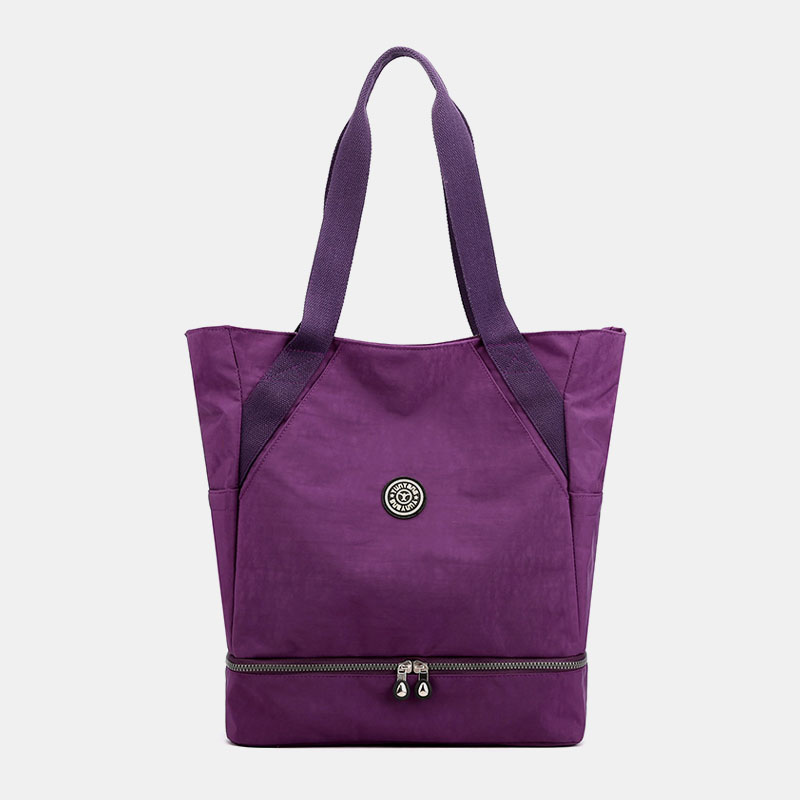

Women Large Capacity Dry Wet Separation Handbag Shoulder Bag