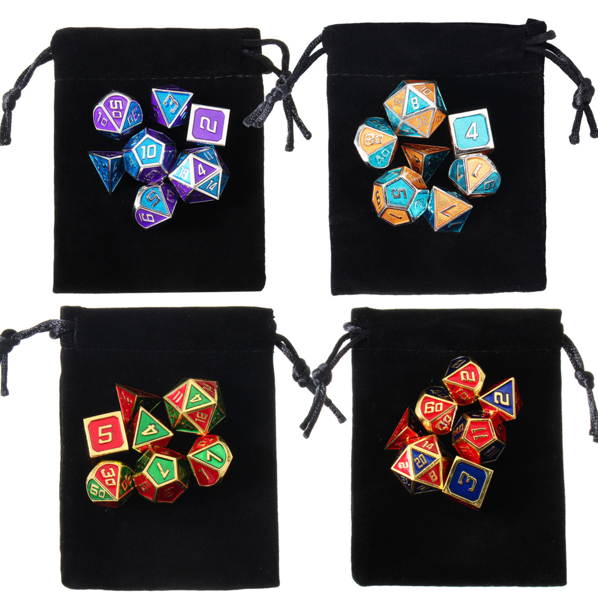 7Pcs Polyhedral Dices Set for ...