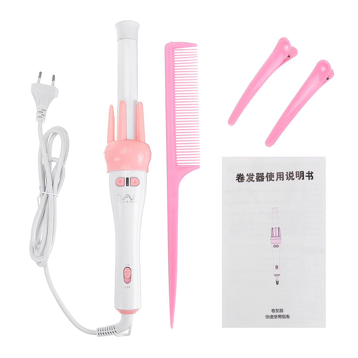 

200℃ Automatic Rotating Ceramic Heating Hair Curler Electric Wave Hair Styling Tools