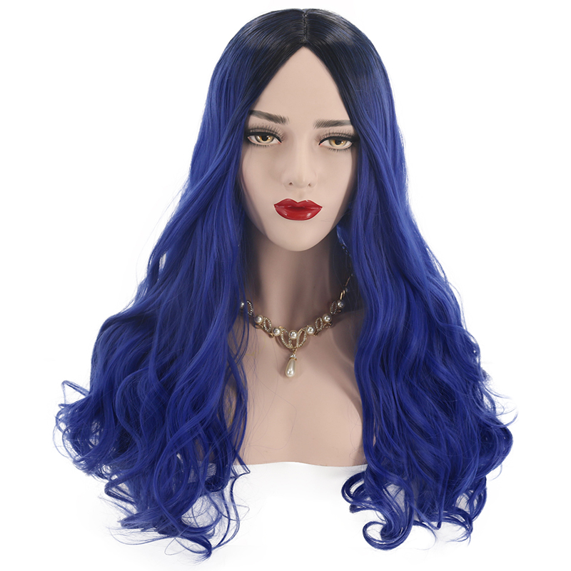 

25,5 вьющиеся длинные парики женские Волосы парик волнистые натуральный синтетический косплей
