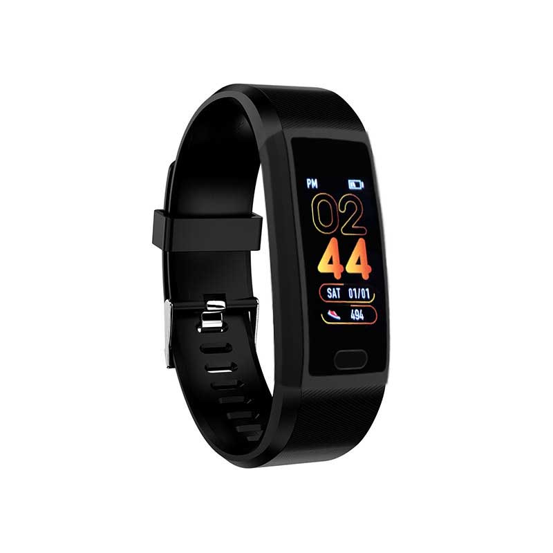 

Bakeey 118 Plus 1.14inch IPS Color Screen Heart Rate Blood Pressure O2 Monitor USB Direct-charging Smart Watch