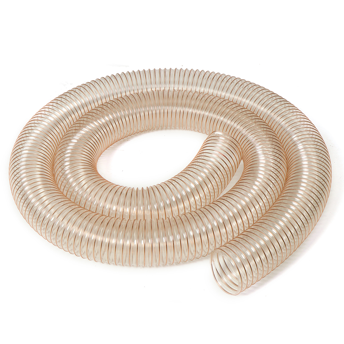 

50/100/125mm Dia PU Flexible Ducting Hose Tube Ventilation Dust Fume Extraction Woodworking