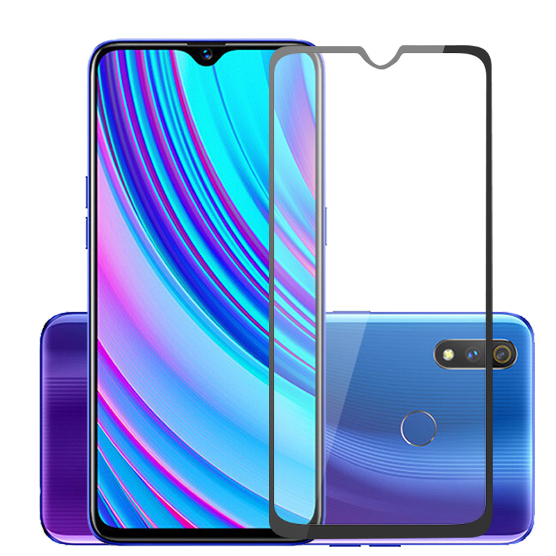 

BAKEEY Anti-Explosion Full Cover Full Gule Tempered Glass Screen Protector for OPPO Realme 3 Pro / OPPO Realme 3