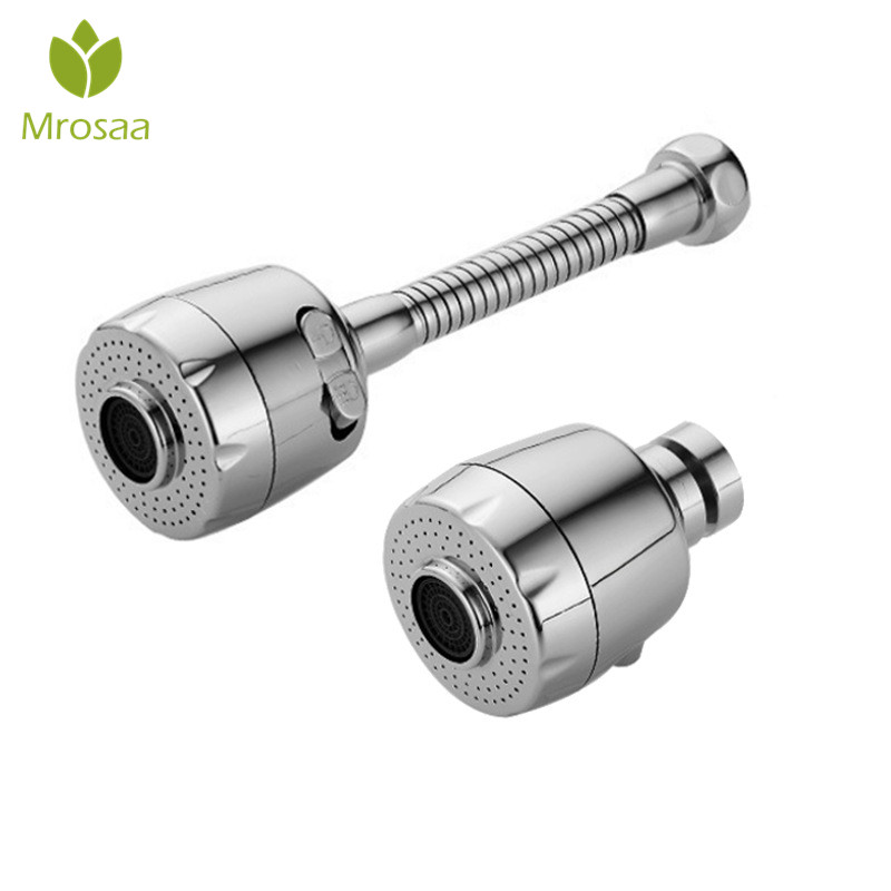 

360 Degree Rotatable Kitchen Faucet Aerator Water Saving Device Splash-proof Filter Torneira Tap Nozzle Bubbler for Home