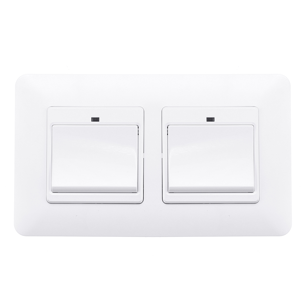 

Dual 1 Gang WiFi Smart Push Button Switch DE EU Smart Life Tuya Wireless Remote Control Work with Alexa Google Home