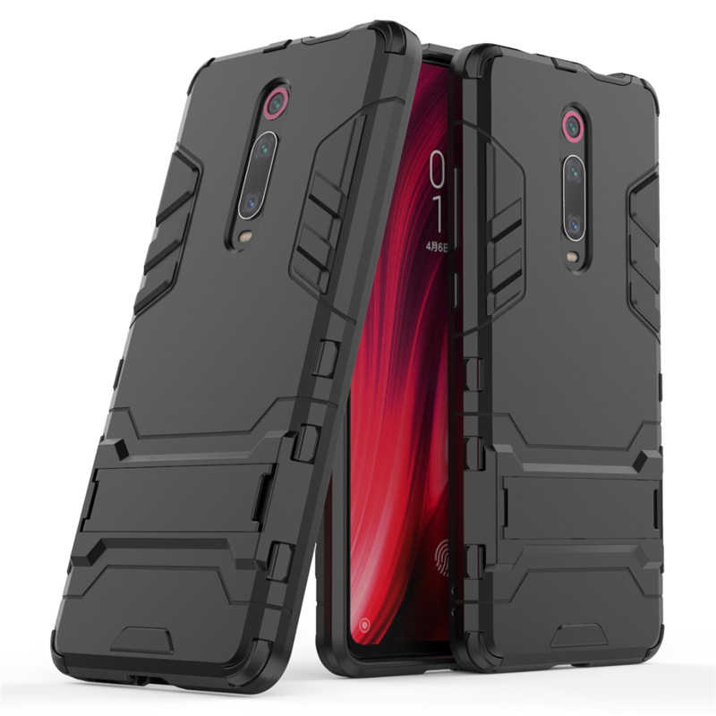 

Bakeey Armor Shockproof with Stand Holder Back Cover Protective Case For Xiaomi Mi9T / Xiaomi Mi 9T Pro / Xiaomi Redmi K