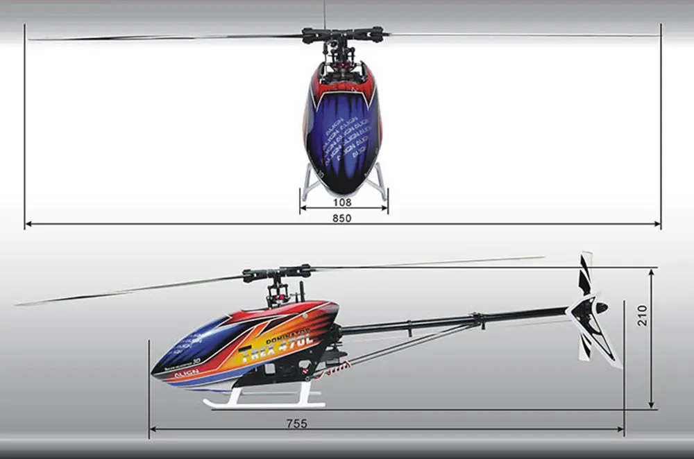 ALIGN T-REX 470LP Helicopter Kit